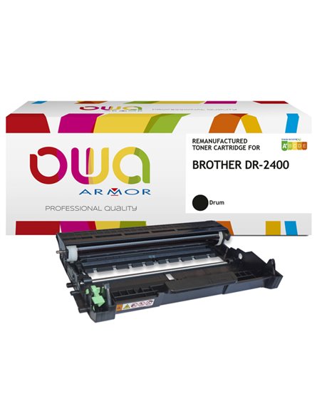 Armor Tamburo Nero per Brother DR-2400_12.000 pag K18586OW ARMOR TONER RICOSTRUITI