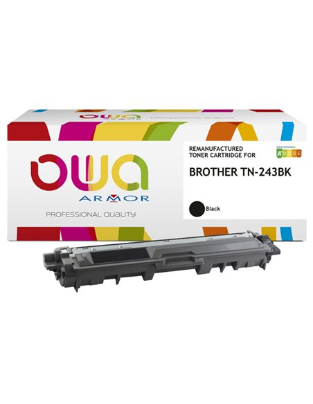 Armor Toner Compatiibile Nero per Brother TN-243_1.000 pag K18597OW ARMOR TONER RICOSTRUITI