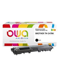 Armor Toner Nero per Brother TN-247-3.000pag K18601OW ARMOR TONER RICOSTRUITI