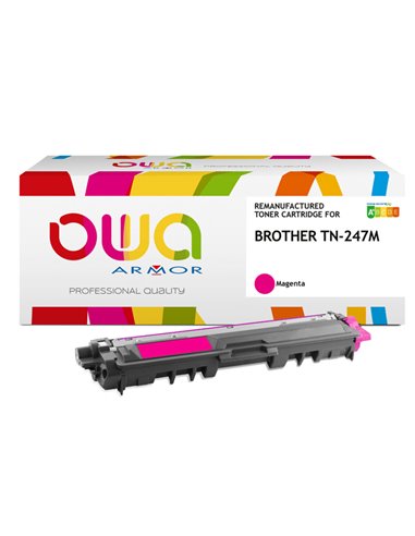 Armor Toner Magenta per Brother TN-247-2.300 pag K18603OW ARMOR TONER RICOSTRUITI
