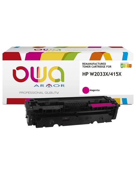Armor Toner Compatibile Magenta per Hp 415X _6.000 pag K18647OW ARMOR TONER RICOSTRUITI