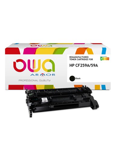 Armor Toner Nero per HP CF259A-3.000 pag K18649OW ARMOR TONER RICOSTRUITI