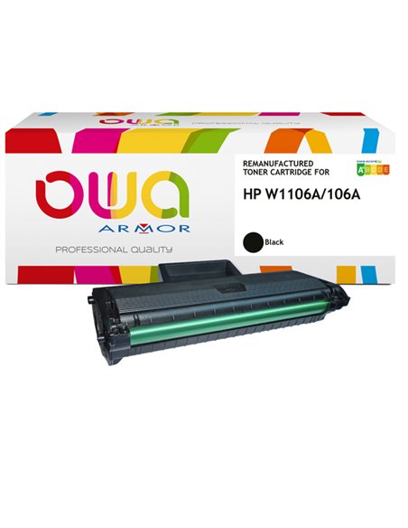 Armor Toner Compatibile Nero per Hp 106A _3.000 pag K18882OW ARMOR TONER RICOSTRUITI