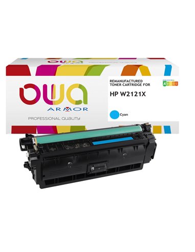 Armor Toner Ciano per Color LaserJet Pro flow M578-Pro MFP M554-Pro MFP M555 K18948OW ARMOR TONER RICOSTRUITI