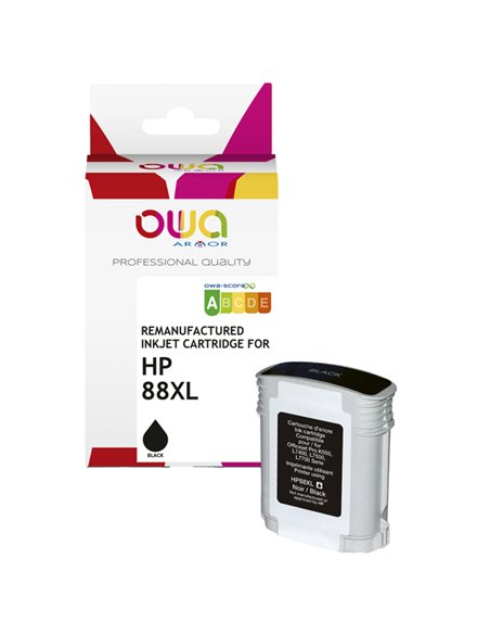 Armor Cartuccia Nero per Hp 88XL-80 ml K20256OW
