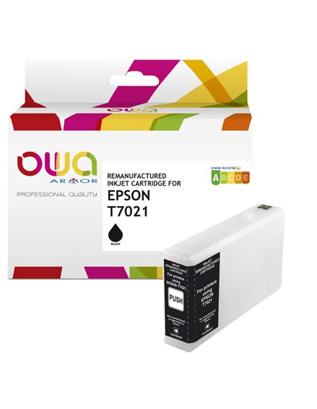 Armor Cartuccia Compatibile Nero per Epson T7021 K20433OW ARMOR INK-JET