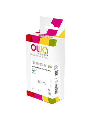 Armor Cartuccia Colore per HP 301XL _650 pag K20648OW ARMOR INK-JET