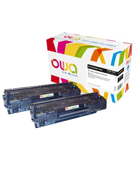 Armor Toner X2 Nero per HP 85A-1.600 pag cad. K35354OW ARMOR TONER RICOSTRUITI