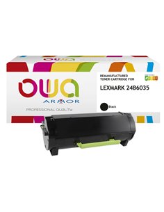 Armor Toner Compatibile Nero per Lexmark M1145-XM1145_16.000 pag K18185OW ARMOR TONER RICOSTRUITI