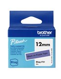 Brother Nastro BTAGF31  da 12MM nero su viola - lunghezza 4 m BTAGF31