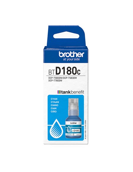 Brother Flacone Ciano da 5.000 pagine BTD180C BROTHER INKJET