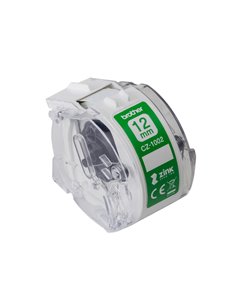 NASTRO BROTHER CZ-1004 A LUNGHEZZA CONTINUA 12 mm x 5 metri CZ-1002 BROTHER ETICHETTE-NASTRI-TAMPONI PER ETICHETTATRICI E PRE... 2