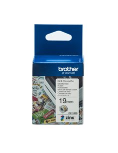 NASTRO BROTHER CZ-1003 A LUNGHEZZA CONTINUA 19 mm x 5 metri CZ-1003 BROTHER ETICHETTE-NASTRI-TAMPONI PER ETICHETTATRICI E PRE...