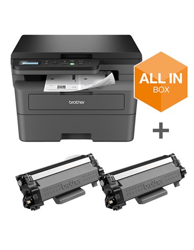 Brother Multifunzione DCPL2627DWXL+Toner DCPL2627DWXLRE1 BROTHER MULTIFUNZIONE LASER