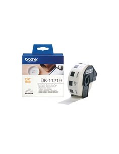 ROTOLO 1200 ETICHETTE CIRCOLARI ADESIVE IN CARTA DIAMETRO 12MM DK-11219 BROTHER ETICHETTE-NASTRI-TAMPONI PER ETICHETTATRICI E... 2
