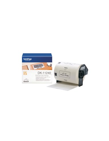 600 ETICHETTE ADESIVE IN CARTA NERO/BIANCO 102mm x 51mm DK-11240 BROTHER ETICHETTE-NASTRI-TAMPONI PER ETICHETTATRICI E PREZZA...