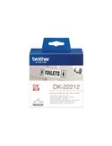 NASTRO ADES IN PELLICOLA NERO/BIANCO 62MM - 15.24 METRI LUNGHEZZA DK22212