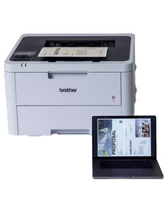 Brother stampante a colori HLL3240CDW 26 ppm mono e a colori HLL3240CDWRE1 BROTHER STAMPANTE LASER 2