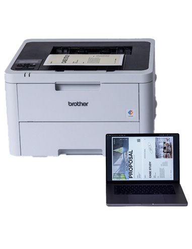Brother stampante a colori HLL3240CDW 26 ppm mono e a colori HLL3240CDWRE1 BROTHER STAMPANTE LASER
