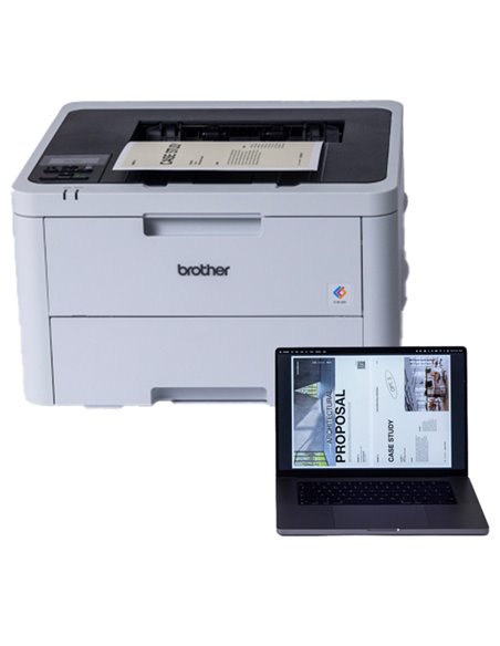 Brother stampante a colori HLL3240CDW 26 ppm mono e a colori HLL3240CDWRE1 BROTHER STAMPANTE LASER
