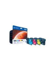 VALUE PACK NERO CIANO MAGENTA GIALLO MFC-6490CW BLISTER ALTA CAPACITA' LC1100HYVALBP BROTHER INKJET