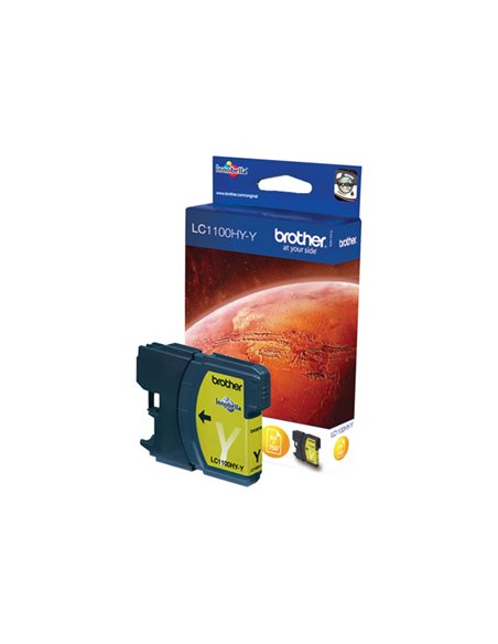 CARTUCCIA GIALLO MFC-6490CW ALTA CAPACITA' LC-1100HYY BROTHER INKJET
