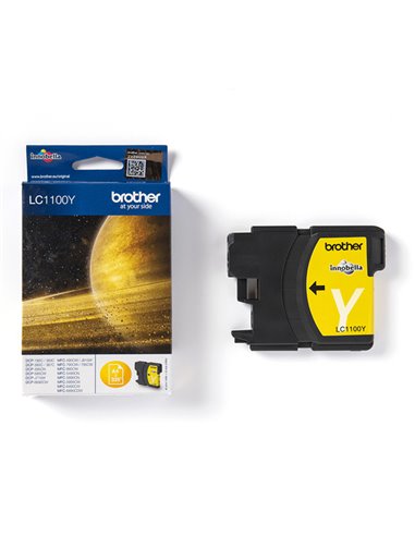 CARTUCCIA GIALLO MFC-6490CW CAPACITA' STANDARD LC-1100Y BROTHER INKJET