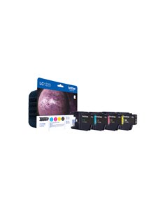 VALUE PACK CARTUCCIA BK/C/M/Y DCP-J525W 925DW MFC J430W J625DW J825DW LC-1220VALBP BROTHER INKJET