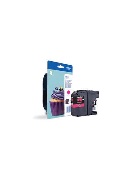 CARTUCCIA MAGENTA BLISTER PER BROTEHER MFC-J 4310 DW LC123MBP BROTHER INKJET
