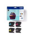 VALUE PACK 4 INK NERO CIANO MAGENTA GIALLO LC-123VALBP LC123VALBP