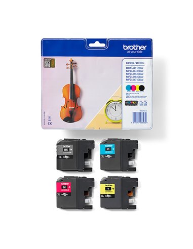 CONFEZ. VALUE PACK CIANO MAGENTA GIALLO E NERO LC-127XLVALBP LC-127XLVALBP BROTHER INKJET