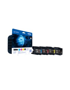 VALUE PACKCARTUCCIA NERO CIANO MAGENTA GIALLO MFC- J6910 MFC- J6710 MFC J6910 LC1280XLVALBP BROTHER INKJET