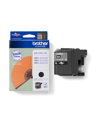 CARTUCCIA NERO MFC-J6520DW MFC-J6920DW ALTA CAPACITA' LC-129XLBK BROTHER INKJET