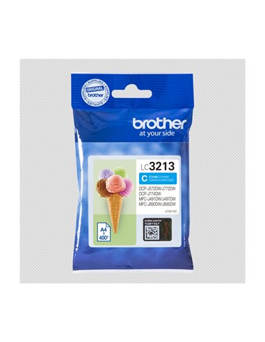 Cartuccia ciano DCP-J774DW, DCP-J772DW, MFC-J890DW 400pag LC3213C BROTHER INKJET
