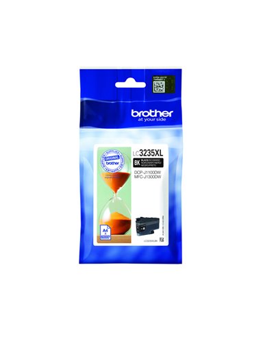 CARTUCCIA NERO BROTHER PER DCPJ1100DW MFCJ1300DW 6.000 PAG LC3235XLBK BROTHER INKJET