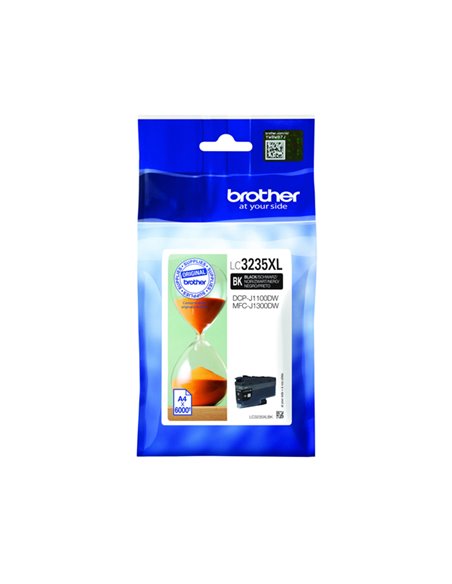 CARTUCCIA NERO BROTHER PER DCPJ1100DW MFCJ1300DW 6.000 PAG LC3235XLBK BROTHER INKJET