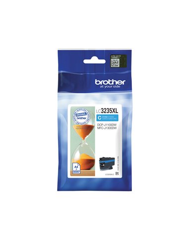 CARTUCCIA CIANO BROTHER PER DCPJ1100DW MFCJ1300DW 5.000PAG LC3235XLC BROTHER INKJET