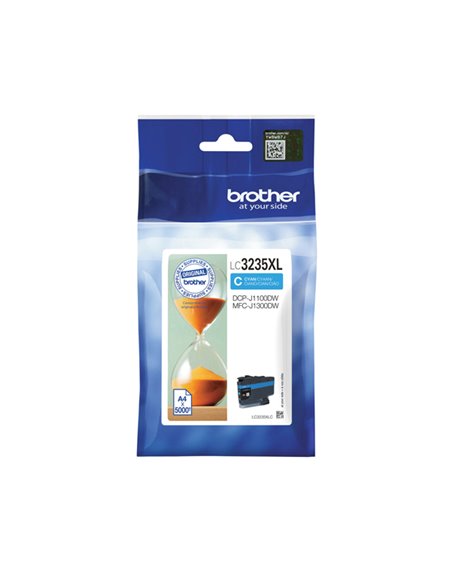 CARTUCCIA CIANO BROTHER PER DCPJ1100DW MFCJ1300DW 5.000PAG LC3235XLC BROTHER INKJET