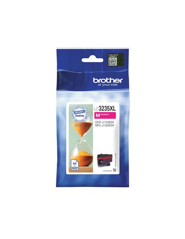 CARTUCCIA MAGENTA BROTHER PER DCPJ1100DW MFCJ1300DW 5.000PAG LC3235XLM BROTHER INKJET