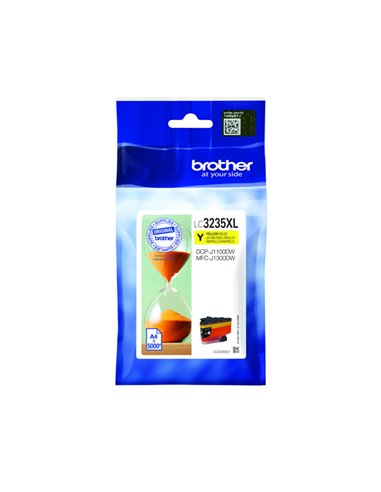 CARTUCCIA GIALLO BROTHER PER DCPJ1100DW MFCJ1300DW 5.000PAG LC3235XLY BROTHER INKJET