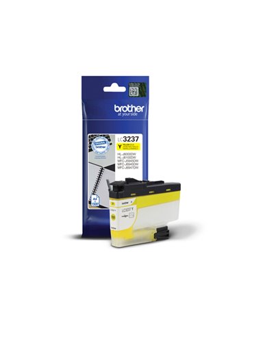 CARTUCCIA BROTHER GIALLO PER MFCJ5945DW / MFCJ6945DW / HLJ6000DW 1.500 pag LC3237Y BROTHER INKJET