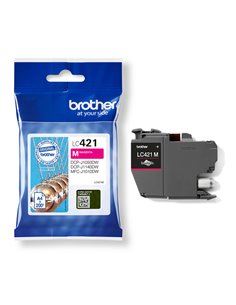 Brother Cartuccia Magenta da 200 pagine per DCPJ1050DW e MFCJ1010DW LC421M