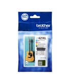 Brother Kit 4 cartucce BK/C/M/Y da 500 pag cad LC421XLVAL