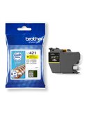 Brother Cartuccia Giallo da 200 pagine per DCPJ1050DW e MFCJ1010DW LC421Y