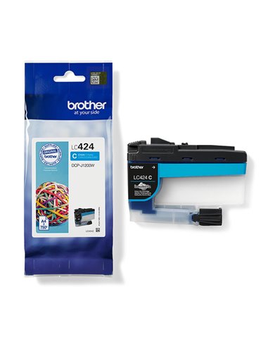 Brother Cartuccia Ciano per DCPJ1200W _750 pag LC424C BROTHER INKJET