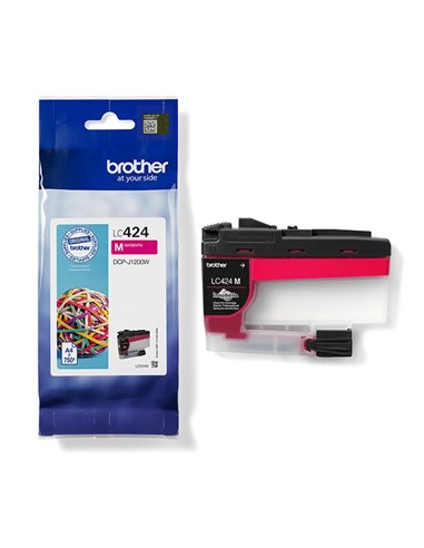 Brother Cartuccia Magenta per DCPJ1200W _750 pag LC424M