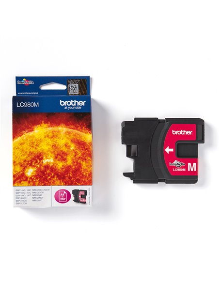 CARTUCCIA MAGENTA DCP-145C LC-980M BROTHER INKJET