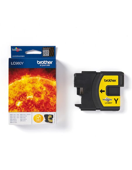 CARTUCCIA GIALLO DCP-145C LC-980Y BROTHER INKJET