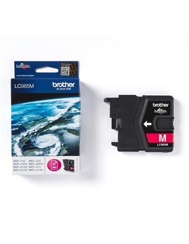 CARTUCCIA MAGENTA DCP-J315W LC-985M BROTHER INKJET