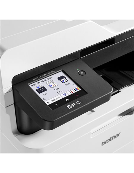 Brother Multifunzione a colori MFCL3760CDW 26ppm MFCL3760CDWRE1 BROTHER MULTIFUNZIONE LASER